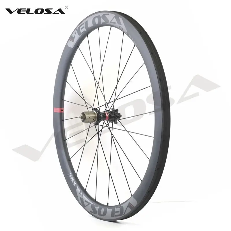 Велосипедный диск Velosa бескамерный с 6 болтами/Центральной блокировкой 45 мм без