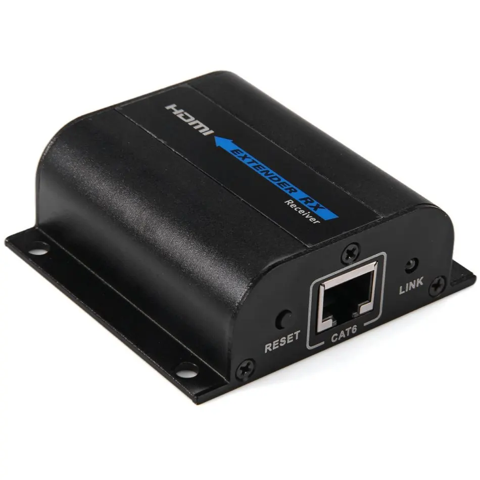 LKV372A 1080 P HDMI Extender TX/RX 60 м CAT6 сигнала сетевой кабель с ИК передатчик + приемник для