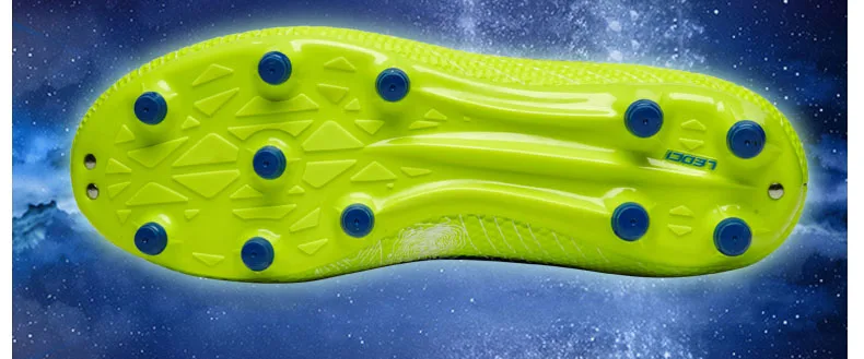 LEOCI Soccer Boots Men's High Ankle TF/SG Sole Outdoor Football Boys Cleats Adult Futzalki Trainer Sports Football Sneakers Kids