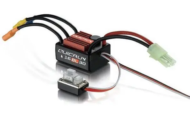 Hobbywing QuicRun WP-16BL30 Бесщеточный Регулятор Скорости 30A RC автомобиль ESC + 2435 4500kv мотор