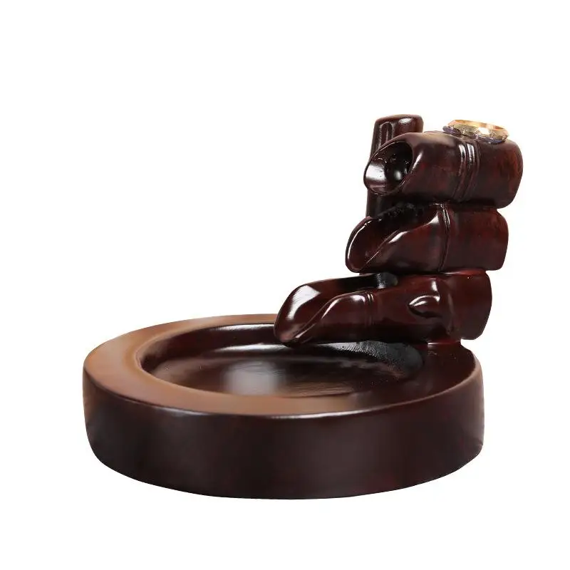 Новинка традиционная черная горелка из сандалового дерева ароматическая с дымом