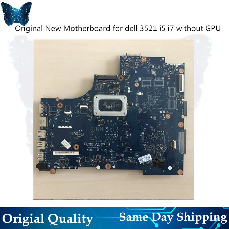Материнская плата GIAUSA для ноутбука DELL 15R 3521 5521 материнская I5 LA-9104P полностью
