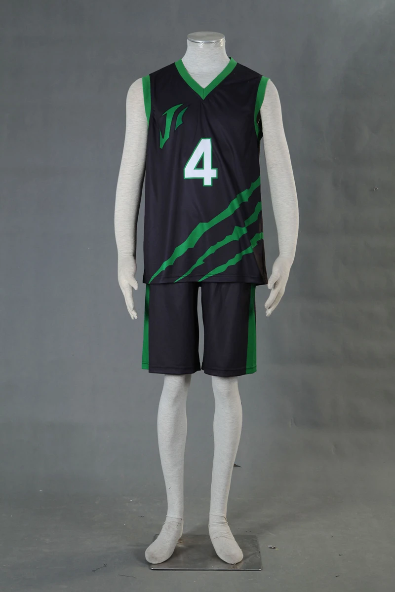 Форма футбольной команды Kuroko no Basket LAST GAME Jabberwock № 4 6 7 8 12 Nash Gold Jr баскетбольная