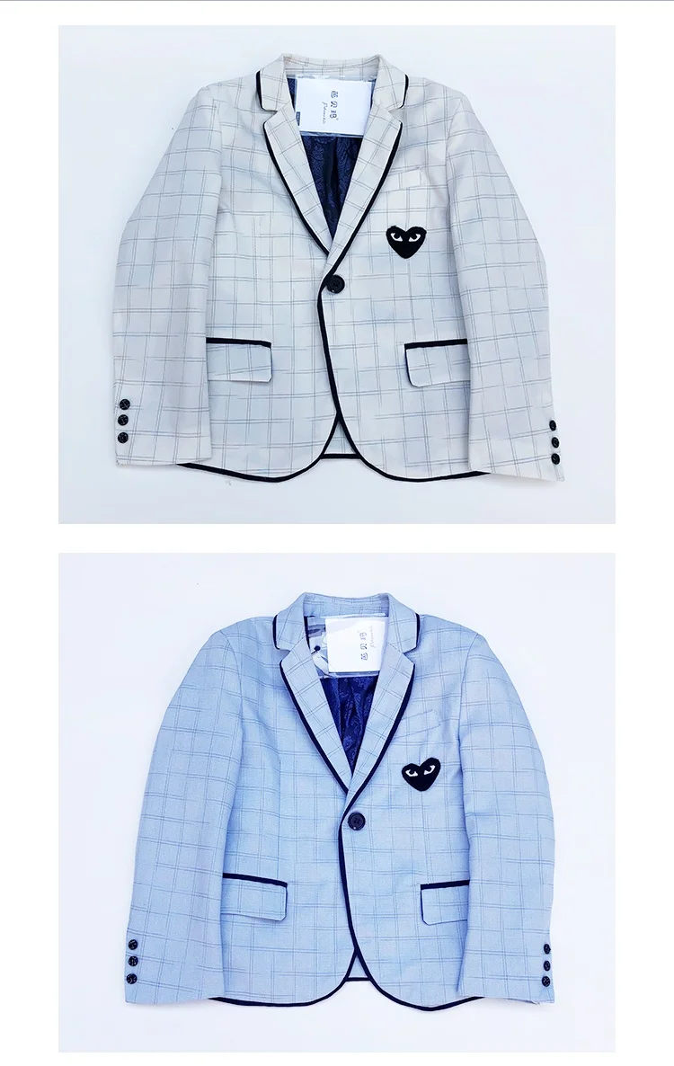 

2018 New Children Suit Baby Boys Suits Kids Blazer Boys Formal Suit For Wedding Boys Clothes Set Jackets Blazer+Pants 2pcs 2-8Y