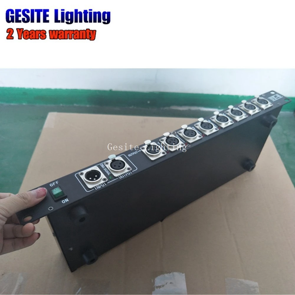 

8CH DMX512 разделитель усилителя сигнала