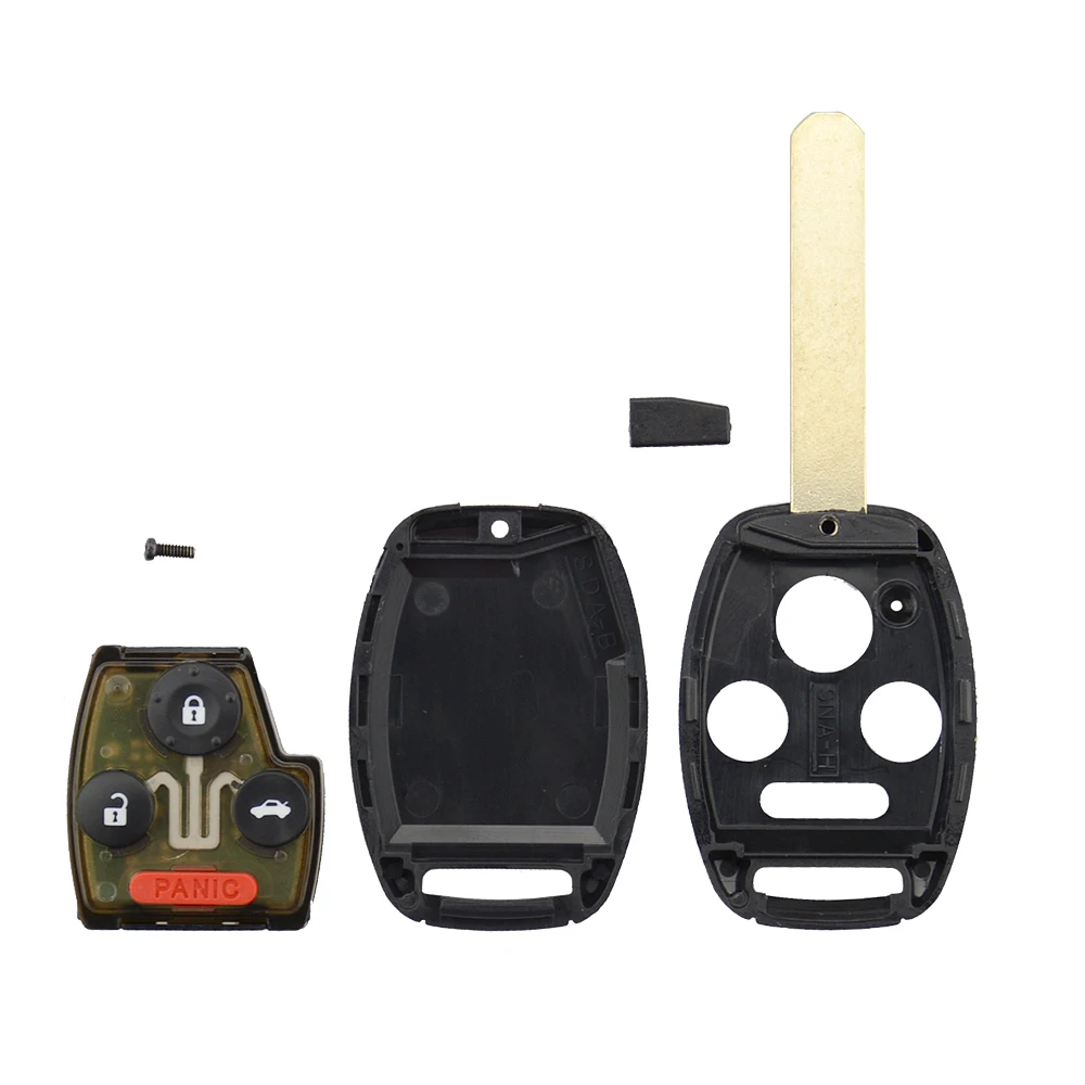 OkeyTech 4 кнопки дистанционный Автомобильный ключ для чипа Honda 313 МГц ID46 7961 Civic 2006 2011