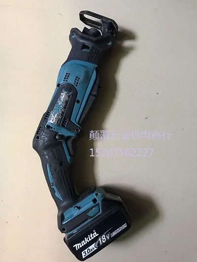 MAKITA 18V литиевая батарея сабельная пила с возвратно-поступательным движением полотна 3AH батарея зарядное устройство для 220V(б/у товара