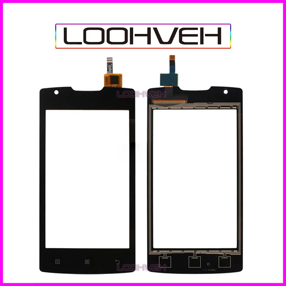 

50Pcs/lot 4.0" Touch Screen For Lenovo A1000 Digitizer Front Glass Lens Sensor Panel High Quality