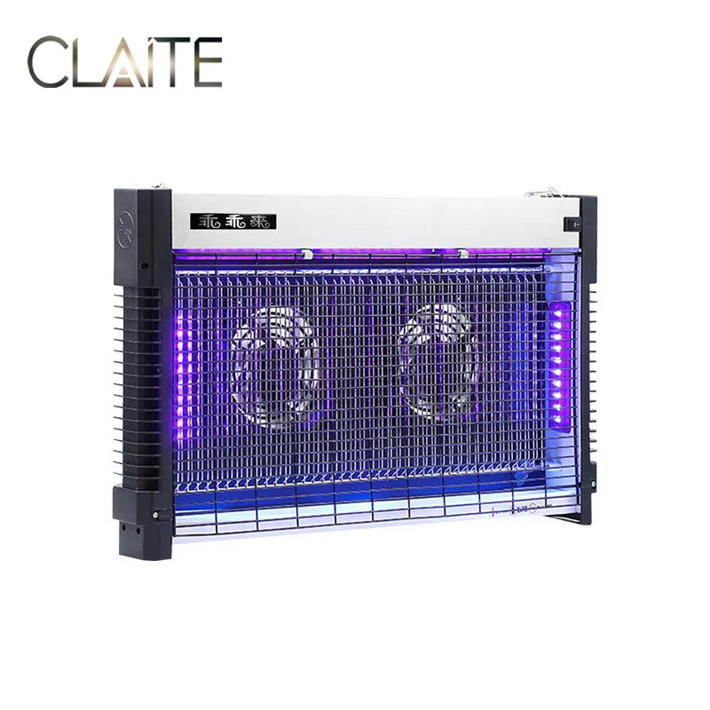 CLAITE 7 Вт/10 Вт электрическая лампа-убийца комаров светодиодный Zapper Mute безопасный энергосберегающий УФ-светильник с вилкой AC 220 В