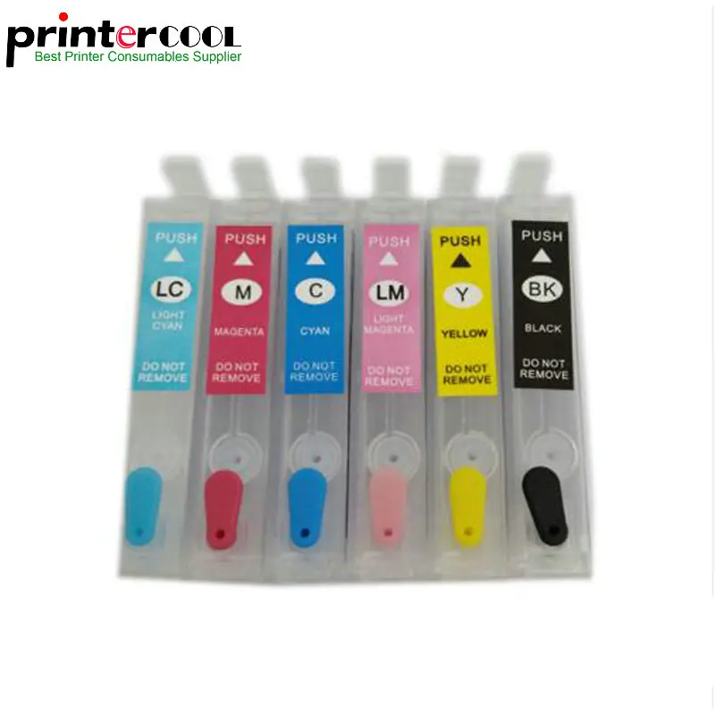 Картридж для принтера Epson Stylus photo 1410 R270 R390 RX590 R290 R610 RX690 T50 TX700W|Чернильные картриджи|
