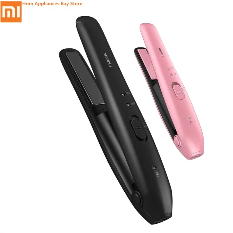 Беспроводная мини шина Xiaomi Yueli выпрямитель волос отрицательные ионы изогнутая