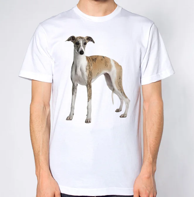 Уиппет собака Новая футболка | Мужская одежда