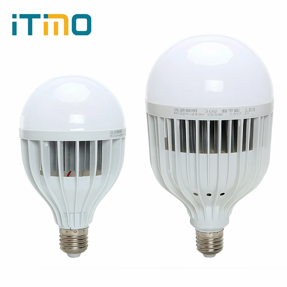 ITimo светодиодный светильник E27 20 Вт 30 белый энергосберегающий для дома и офиса