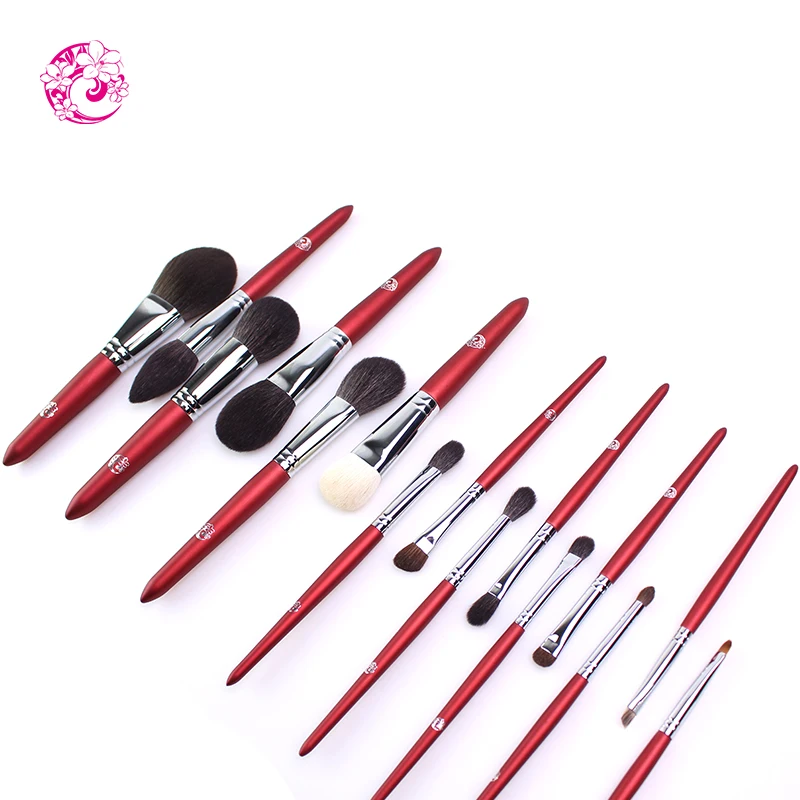 ENERGY Brand Professional Sets & Kits 15Pieces Brush Nylon Hair Wood Handle Makeup Brush wg