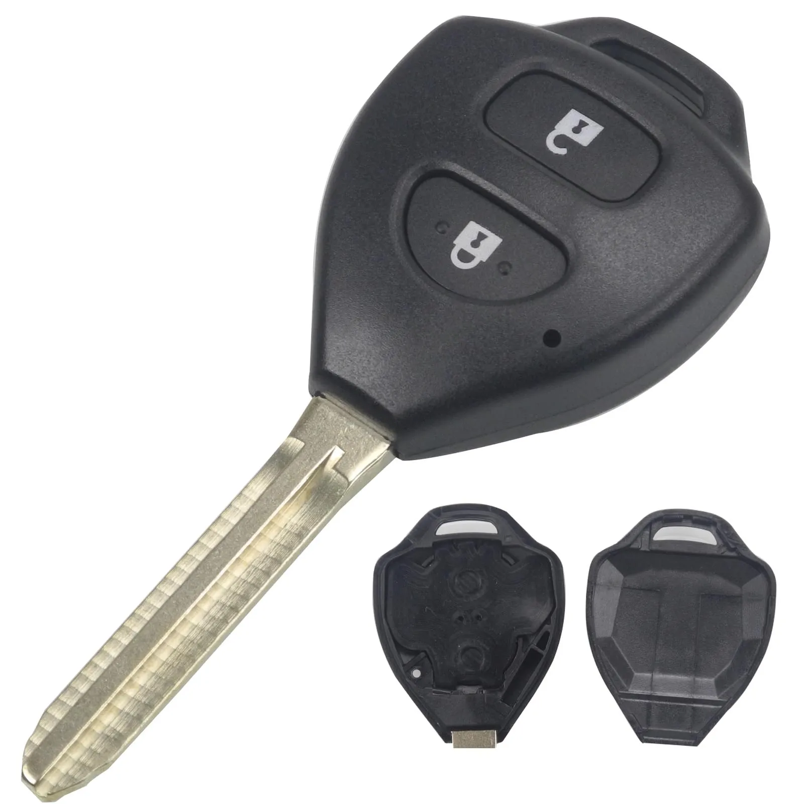 Дистанционный ключ для Toyota Yaris Prado Tarago Camry Corolla RAV4 Hilux Vitz Aqua eiz Crown Avalon Venza 2007-2012 Toy43 Blade