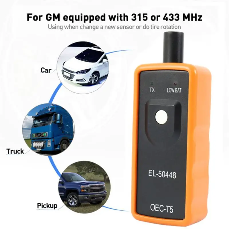 EL-50448 датчик давления в шинах TPMS Reset Monitor Relearn активация инструмент OEC-T5 для