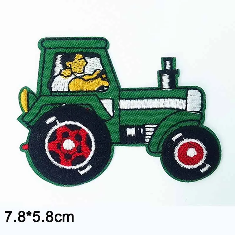 Truck Cartoon Iron On Embroidered Clothes Patches For Clothing Stickers Garment Apparel Accessories | Дом и сад