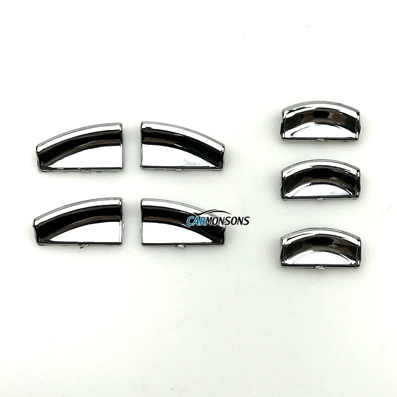 Наклейки для кнопки подъема дверей и окон Tesla Model S хромированная накладка из