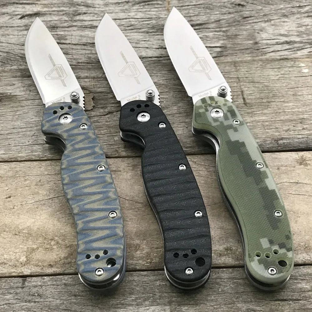 Складной нож LDT RAT Model 2 лезвие с рукояткой G10 карманный для охоты выживания