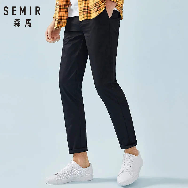 Брюки SEMIR мужские хлопковые повседневные модные штаны на заказ весна осень| |
