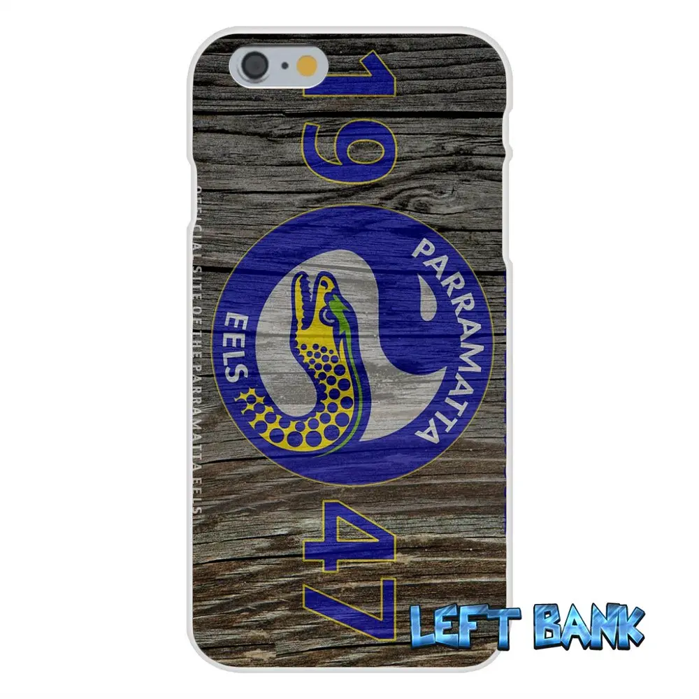 Мягкий силиконовый прозрачный чехол из ТПУ для iPhone 4 4S 5 5S 5C SE 6 6S 7 Plus Nrl Parramatta Eels|for