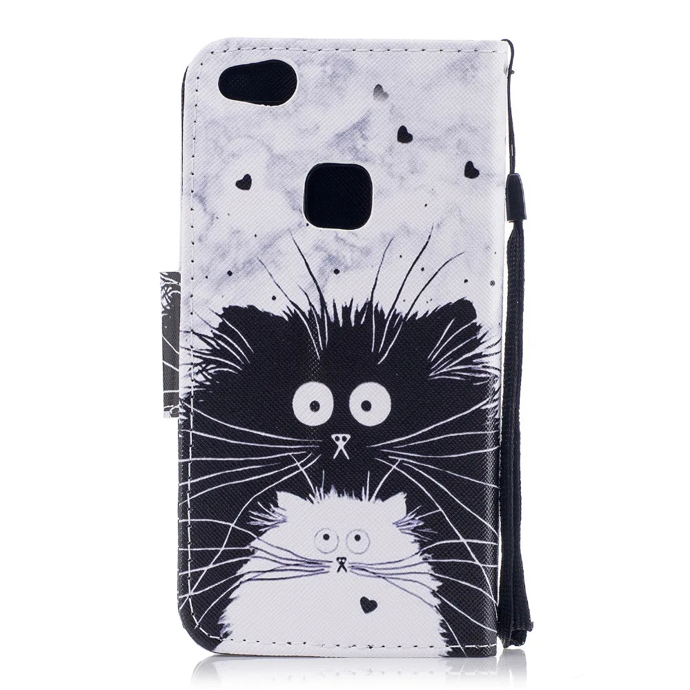 Кожаный чехол Vanuoxin для Fundas huawei P10 Lite, чехол для Coque huawei P10/P10 plus, чехол, флип-кошелек, чехол для телефона