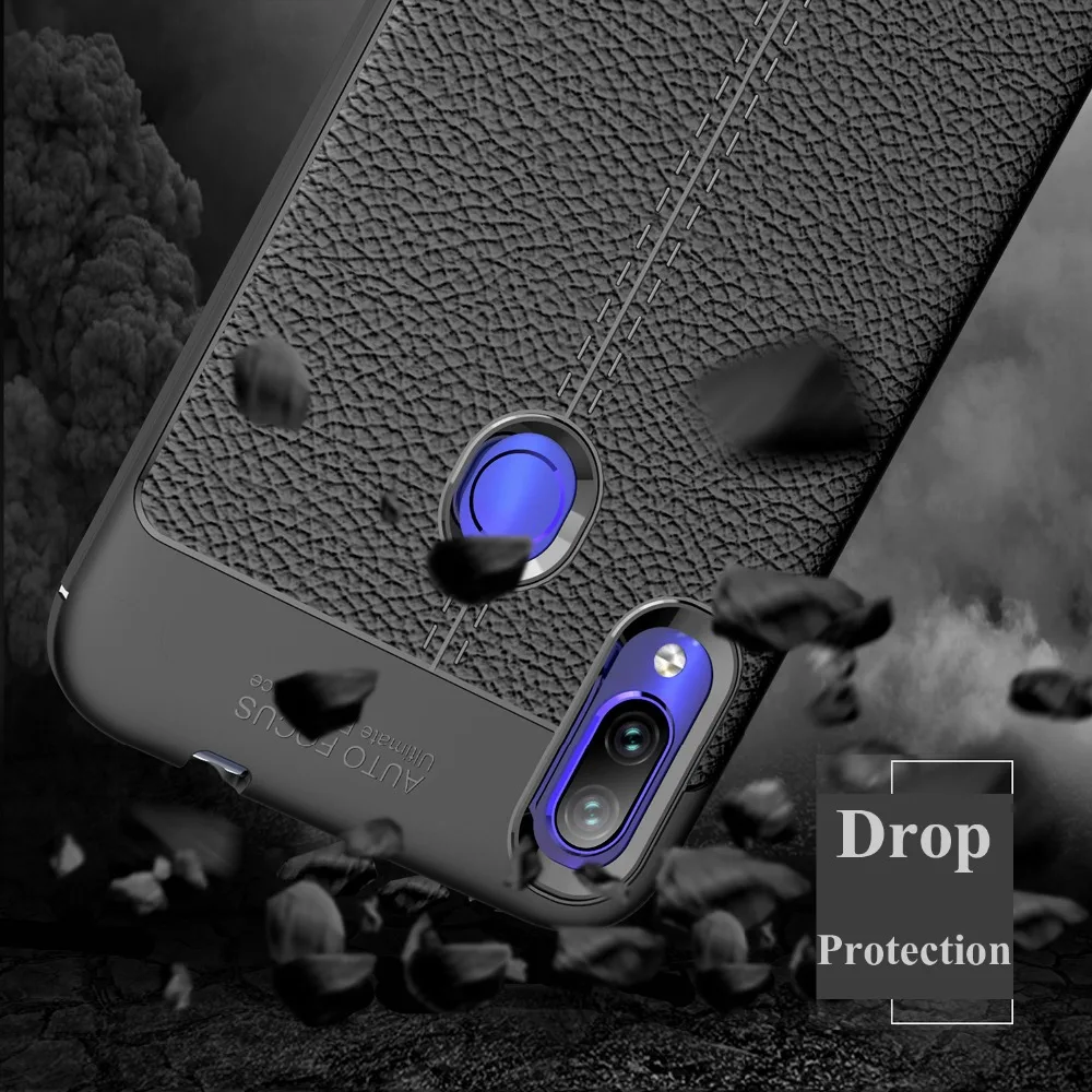 Чехол для Redmi Note 8 роскошный противоударный мягкий силиконовый армированный