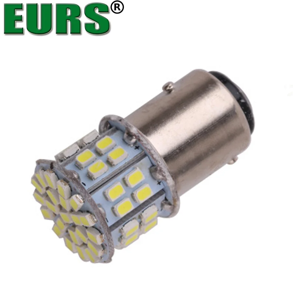 EURS 2 шт. светодиодный потолочный светильник 1156 1157 1206 50 SMD мотоциклетные поворотные