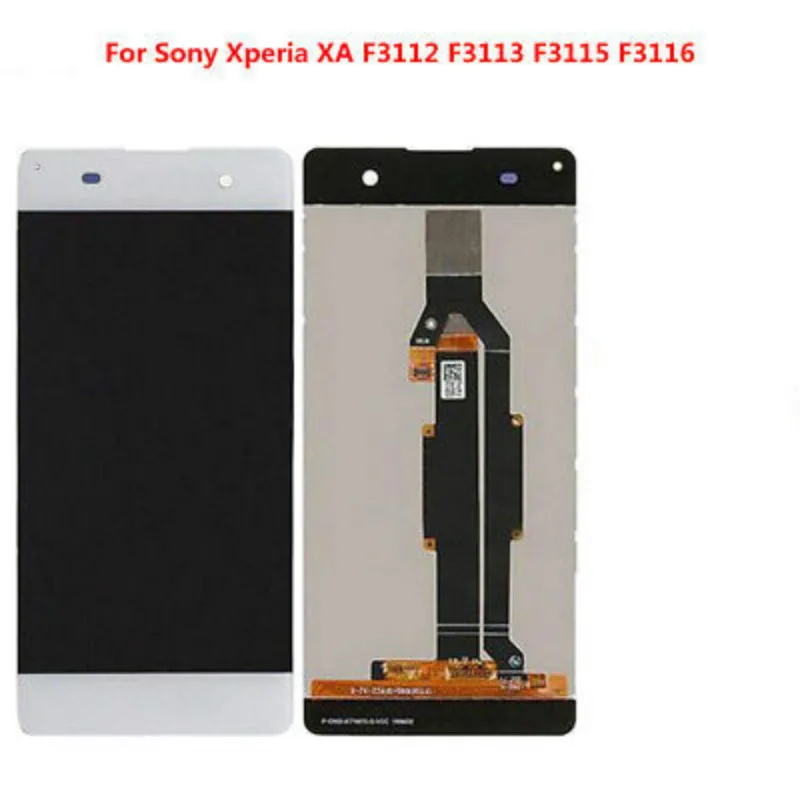 100% натуральная для Sony Xperia XA F3112 ЖК дисплей Дисплей Сенсорный экран планшета