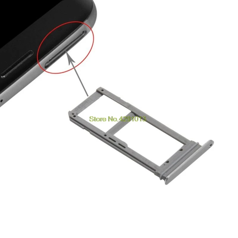 Лоток для sim-карты, двойной слот, держатель, запасная часть для samsung Galaxy S7 Edge/G935/Galaxy S7