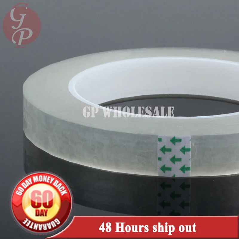 

60mm*66M 0.06mm Thick One Sided Adhered Isolating Mylar Tape for transformers, Fasten, Transparent