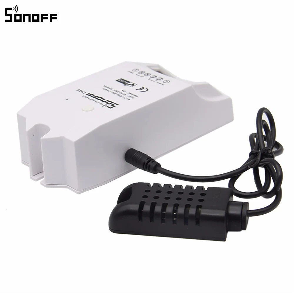 Sonoff TH10 Wi Fi Smart Switch 10A 2200 Вт беспроводные модули для автоматизации умного дома с
