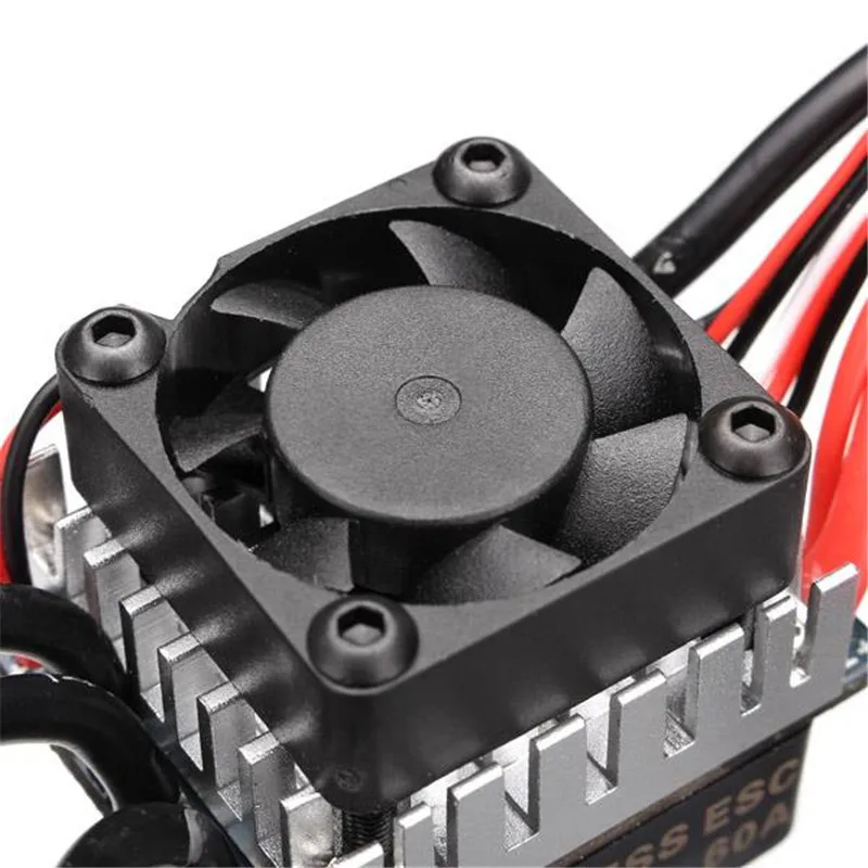 Racerstar 3650 безсенсорный бесщеточный водонепроницаемый мотор 60А набор ESC для 1/10