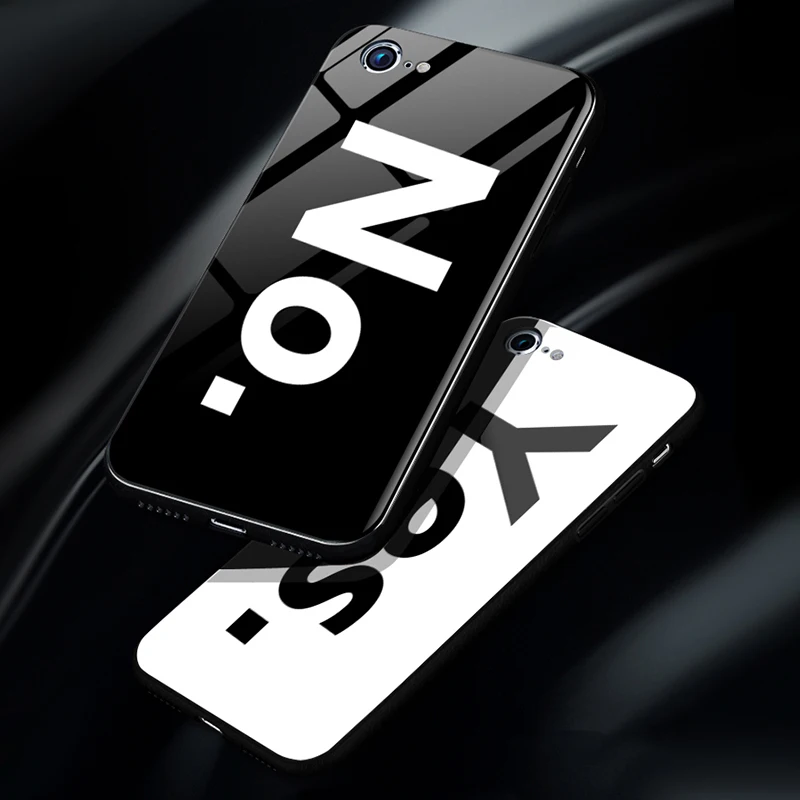 Роскошный чехол из закаленного стекла для IPhone IPone XS Max XR X 8 7 6 S Plus 10 + аксессуары