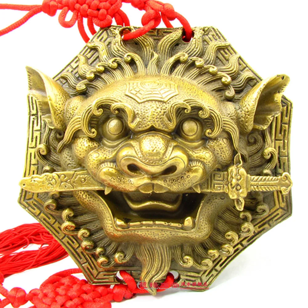 Резьба произведение искусства меч город дом Лев медный лев ремесла украшение