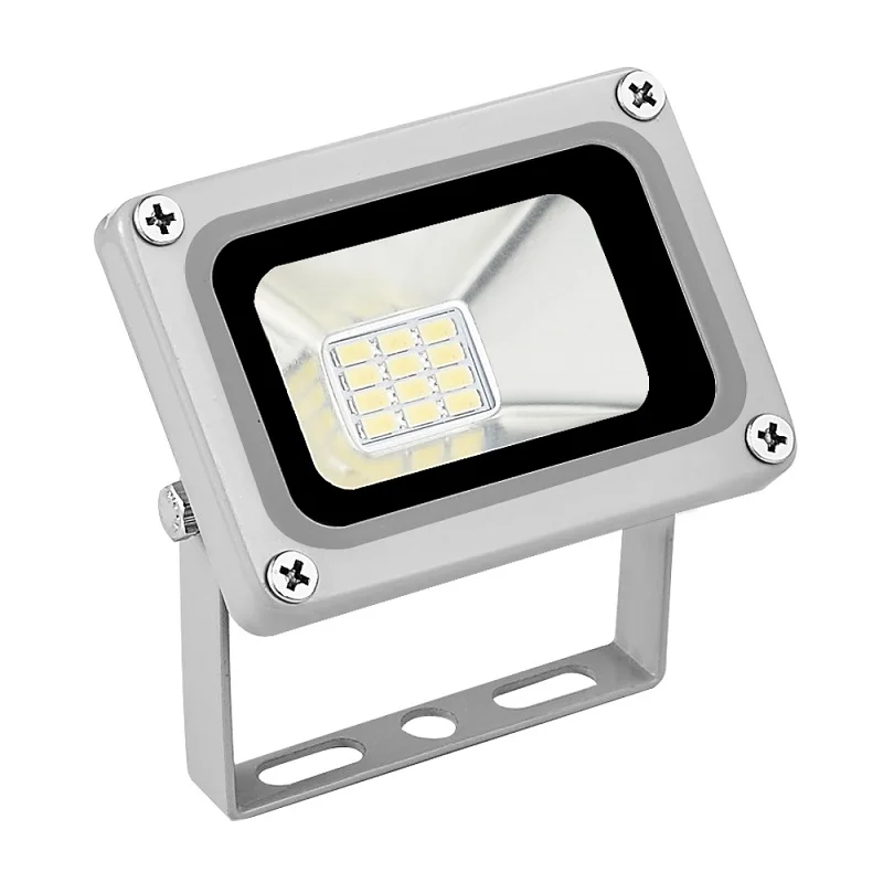 clod white Светодиодный прожектор светильник 12В 10 Вт Водонепроницаемый IP65 Светодиодный точечный светильник ультра-тонкий отражатель светильник на открытом воздухе уличное садовое освещение лампа - Испускаемый цвет: clod white