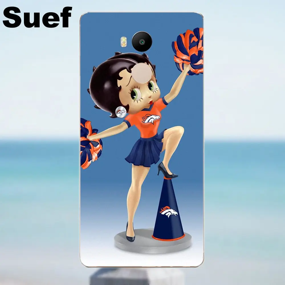 Для Xiaomi Redmi 4 Suef из мягкого ТПУ для кожи 3 3S Pro Mi3 Mi4 Mi4i Mi4C Mi5 Mi5S Mi Max Note 2 Betty Boop Style |