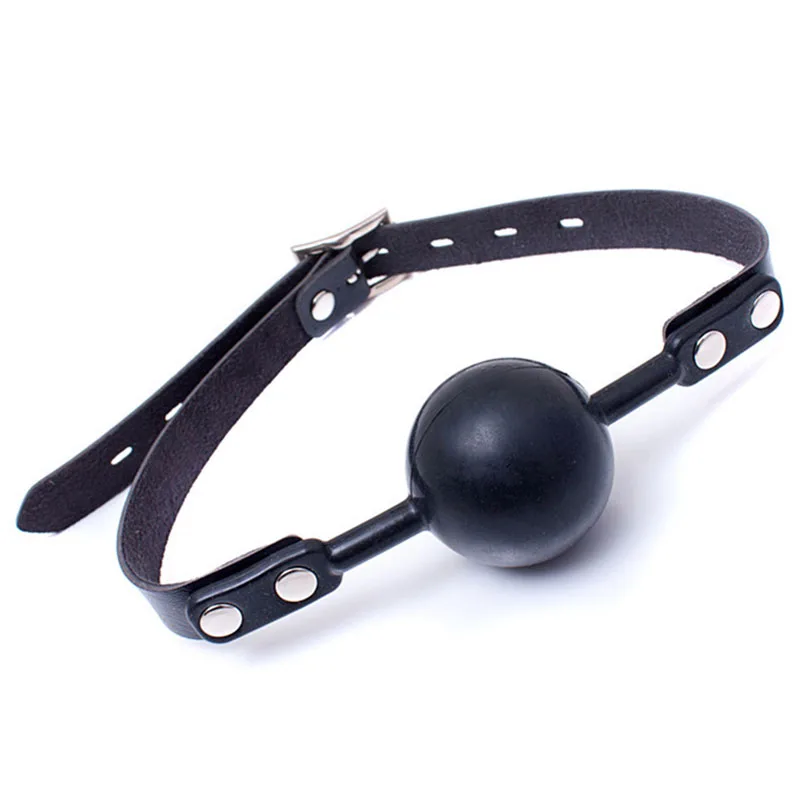 MaryXiong 48MM Sex Solid Ball Gag for Women and Men Adult Restraints Mouth Slave Plug in Game Erotic Toy | Красота и здоровье