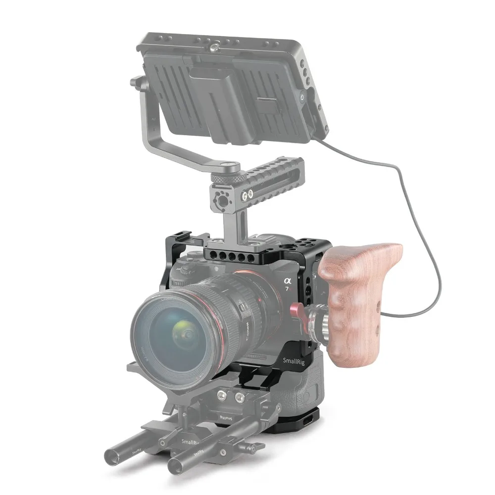 

SmallRig A73 Camera Cage for Sony A7R III / A7M3 / A7 III with VG-C3EM Vertical Grip 2176