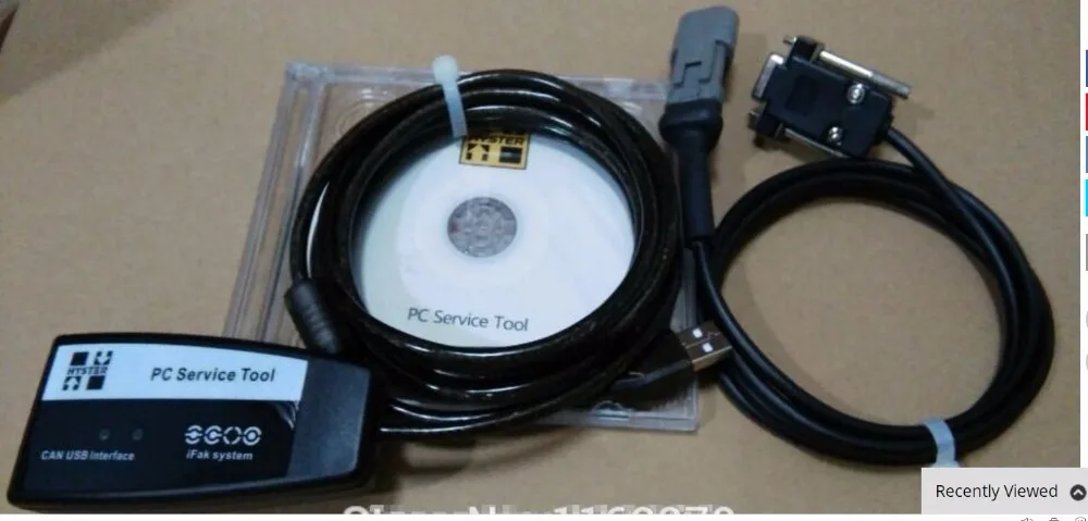 Диагностический инструмент Hyster и Yale с новым программным обеспечением 4.91 на основе интерфейса CAN USB для Yale/Hyster PC Service Tool.