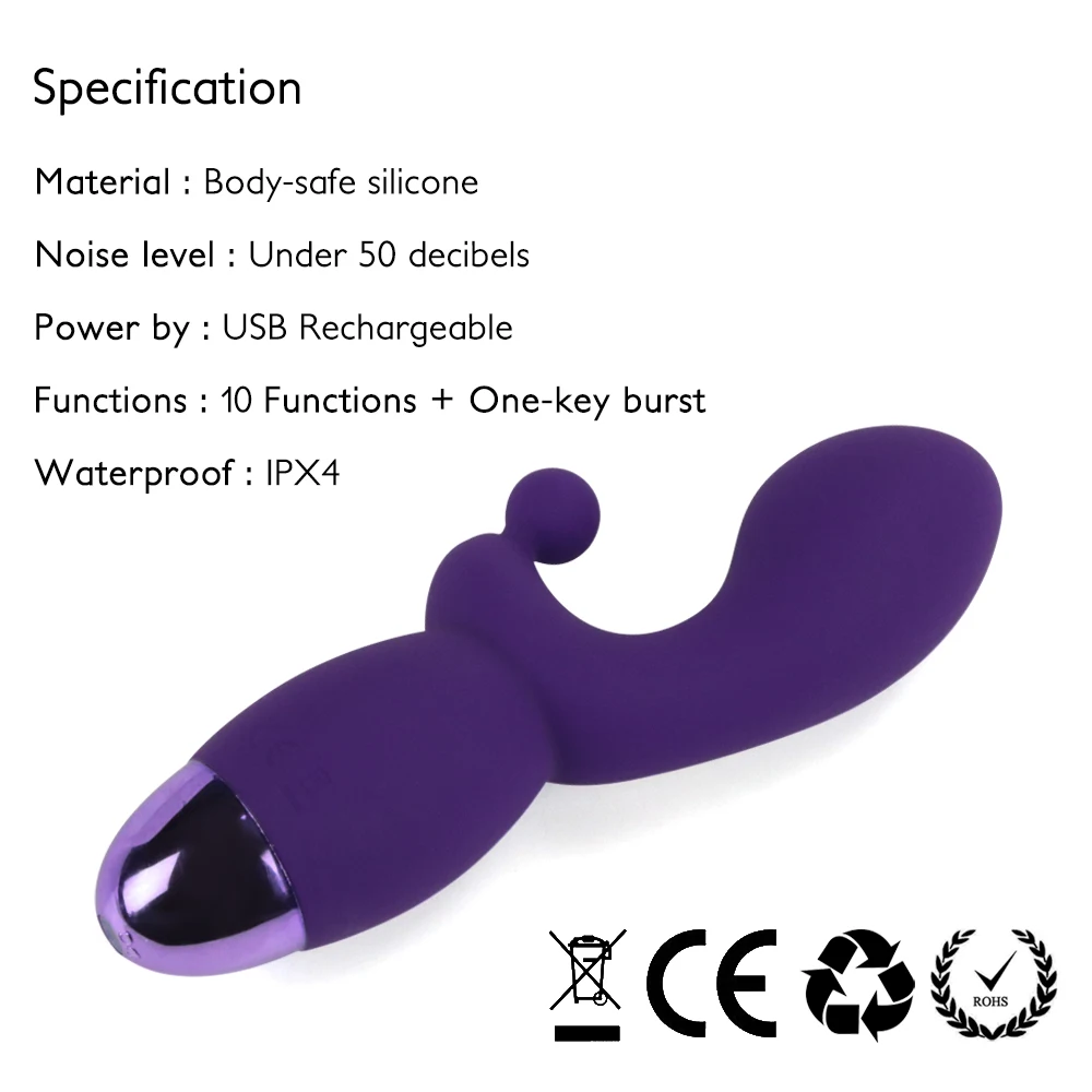 APHRODISIA игрушки для взрослых G spot заряжаемый вибратор водонепроницаемый клитор