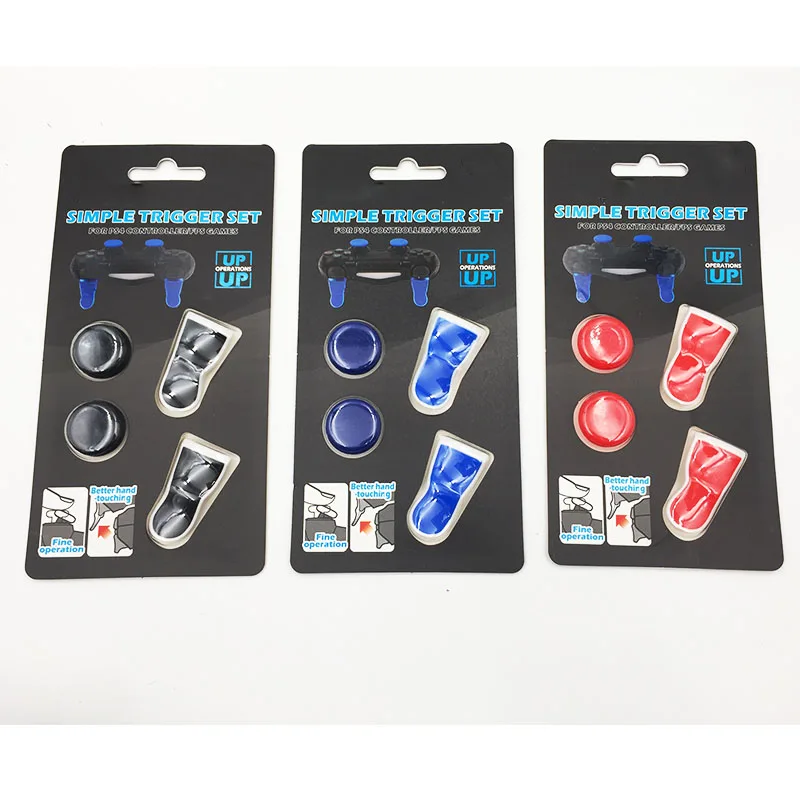 L2 R2 Силиконовый Аналоговый триггер кнопки комплект колпачков для джойстика