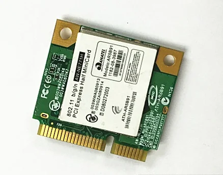 Новинка для Atheros AR5009 AR9281 AR5B91 Половина мини PCI e WLAN карта 802.11b/G/N 300 Мбит/с|wlan card|pci-e mini