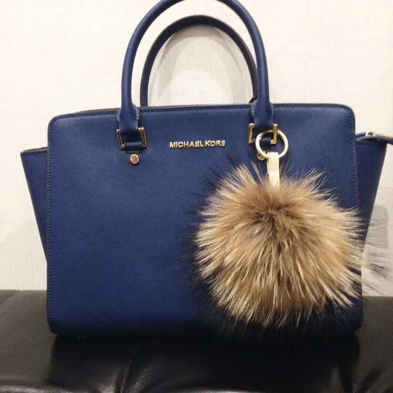 15 см меховой брелок для девочек модные мягкие кожаные мяч из натурального меха