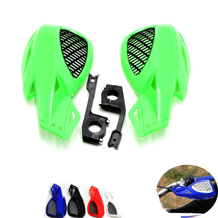 

2 pcs bike handguards hand guards protectors fit motorbike motocross universal plastic 22mm for Yamaha XT250 XT225 Super Tenere
