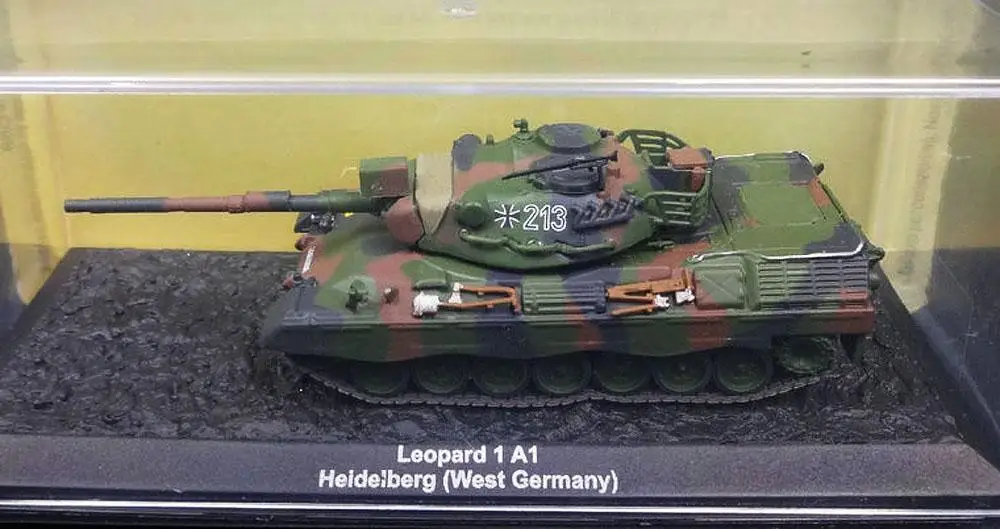 Leopard 1A1 Heidelberg Западная Германия 1/72 литье под давлением модель готовой Танк IXO| |