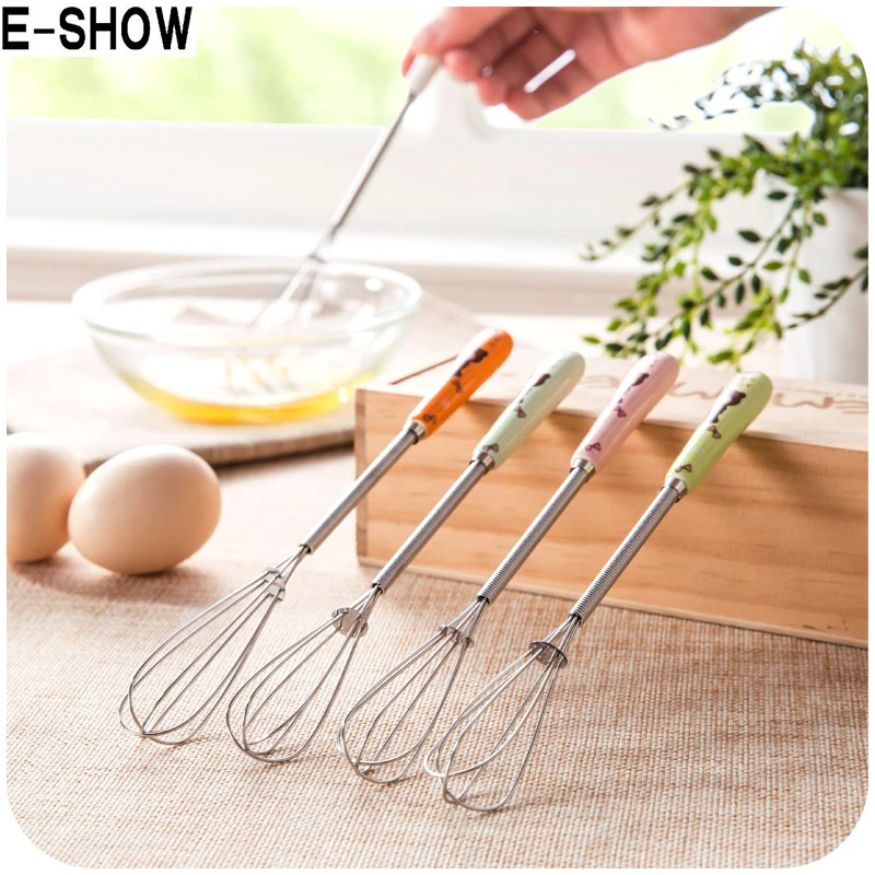 Милый миксер из нержавеющей стали с изображением миксера для кофе и молока