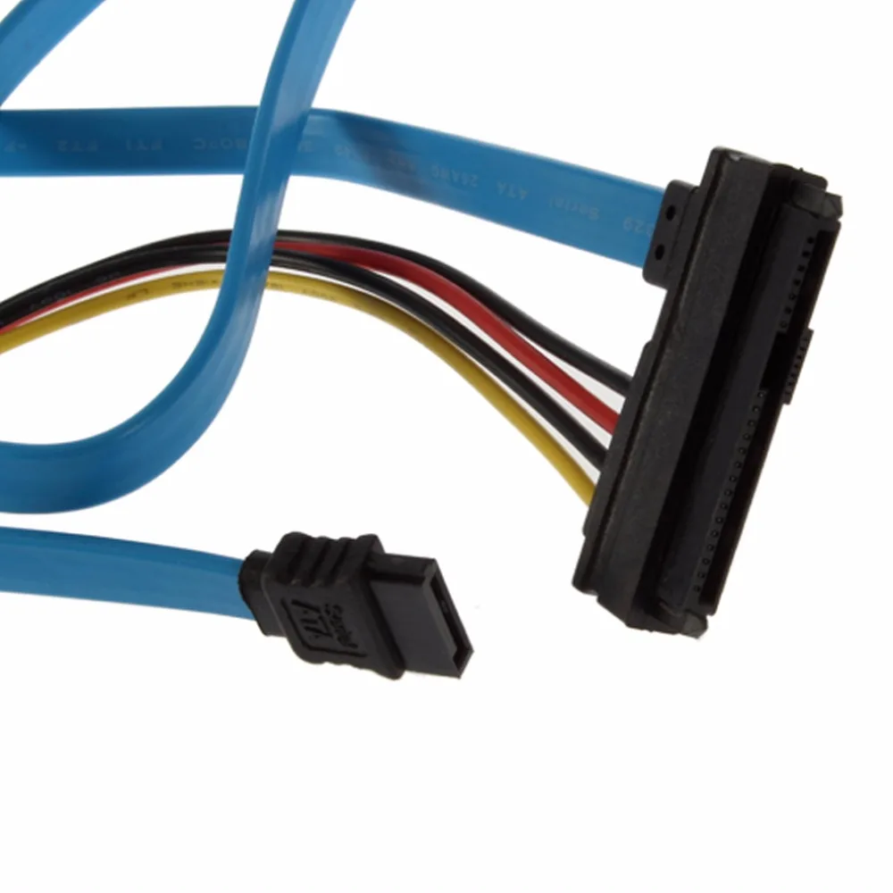 Прямая доставка разъем адаптера SATA 7 Serial ATA к САС 29 пин и 4 контактный кабель