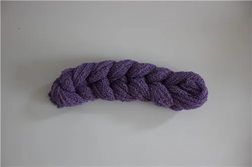 lavender 40*150 см трикотажная стрейч-обертка для новорожденных, реквизит для фотосессии, шаль для новорожденных, стрейчевая вязаная обертка, одеяла различных цветов - Цвет: lavender
