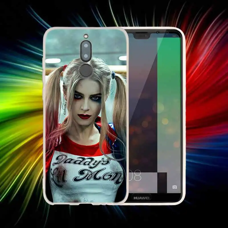 Мягкий силиконовый чехол "," Джокер "," Харли Квинн "для huawei Коврики 20 10 Lite 20 pro s Nova 3 4 3i y9 y6 y5 y7 pro 20X крышка - Цвет: Coque Capa 03